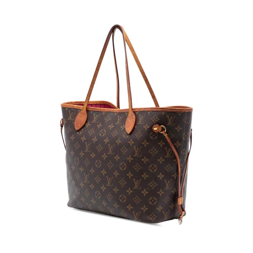 Louis Vuitton Monogram Neverfull MM Brown Very good condition - Back View