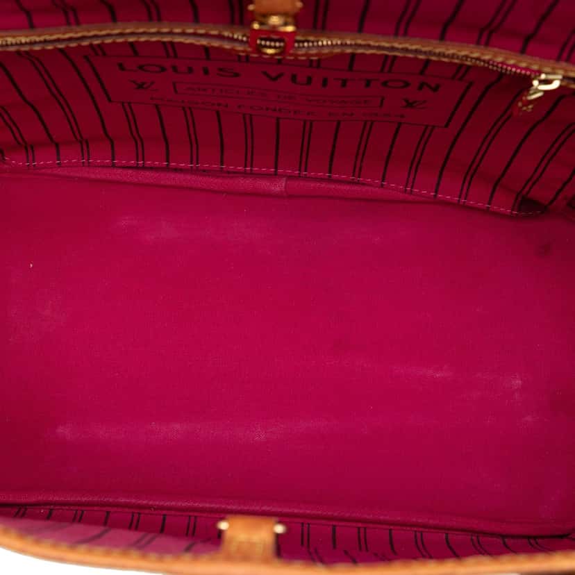 Louis Vuitton Monogram Neverfull MM Brown Very good condition - Model View