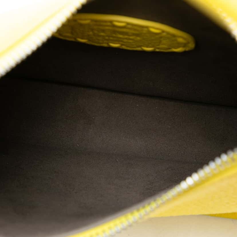 Fendi Mini Cuoio Romano Selleria Fendessence Handbag Yellow Leather Very good condition - Model View