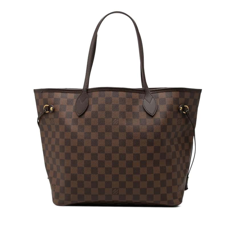 Louis Vuitton Damier Ebene Neverfull MM Brown Very good condition - Front View