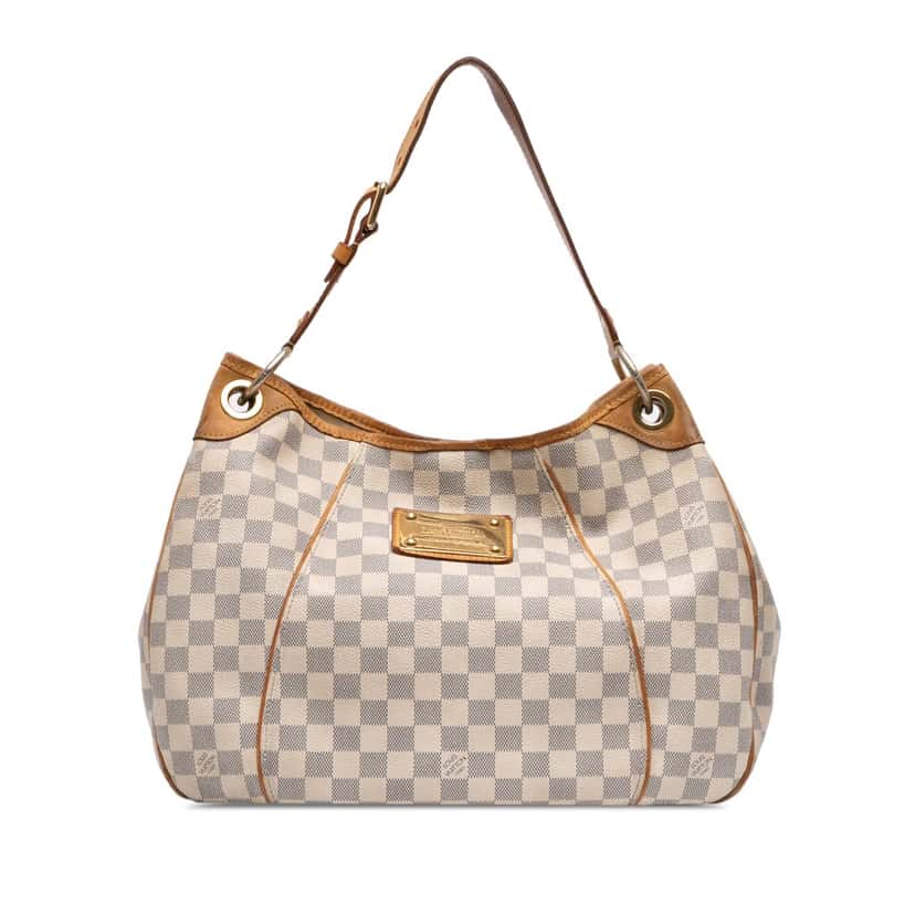 Louis Vuitton Damier Azur Galliera PM White Very good condition - Front View