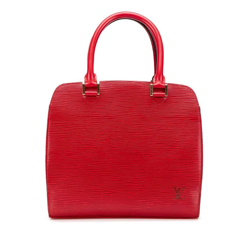 Louis Vuitton Epi Pont Neuf Red Leather Very good condition - Front View