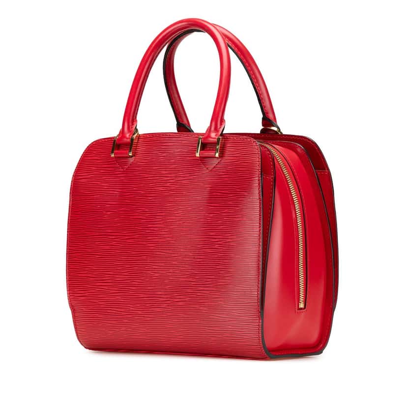 Louis Vuitton Epi Pont Neuf Red Leather Very good condition - Back View