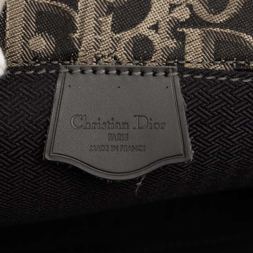 Dior Diorissimo Trotter Canvas Satchel Brown Very good condition - Box View