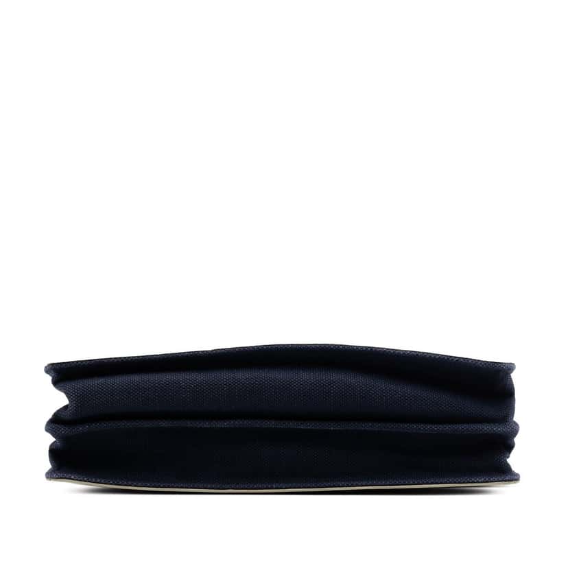 Balenciaga Canvas Navy Pochette M Crossbody Black Very good condition - Inside View