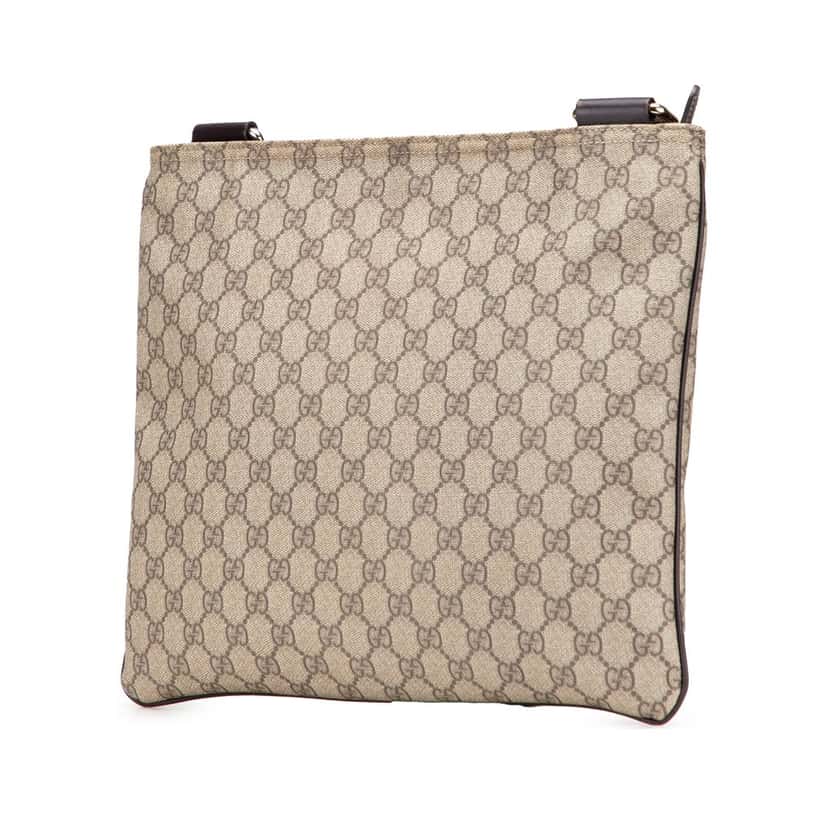 Gucci GG Supreme Crossbody Beige Very good condition - Back View