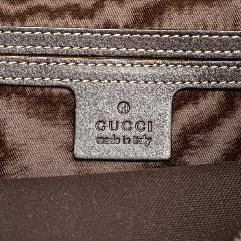 Gucci GG Supreme Crossbody Beige Very good condition - Box View