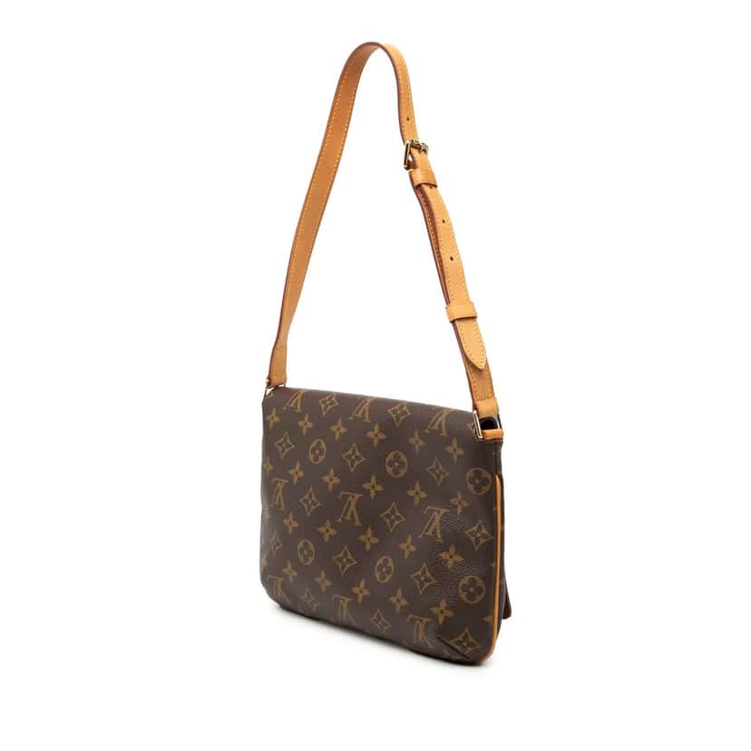 Louis Vuitton Monogram Musette Tango Short Strap Brown Very good condition - Back View