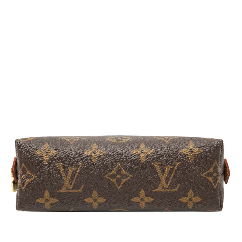 Louis Vuitton Monogram Cosmetic Pouch PM Brown Very good condition - Inside View