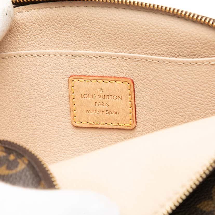 Louis Vuitton Monogram Cosmetic Pouch PM Brown Very good condition - Box View
