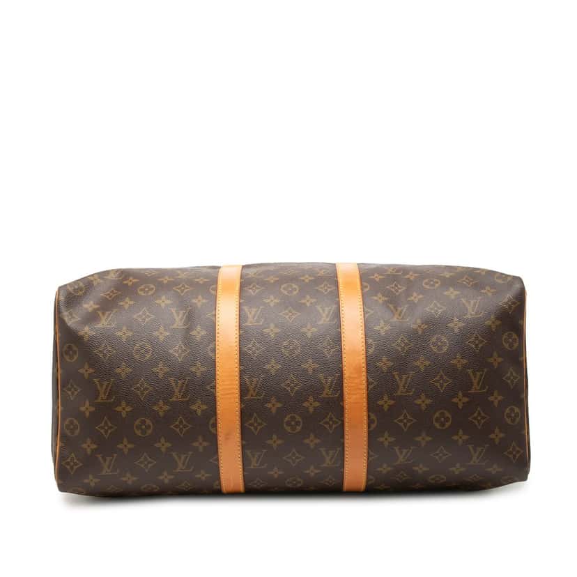Louis Vuitton Monogram Keepall 50 Brown Good condition - Inside View