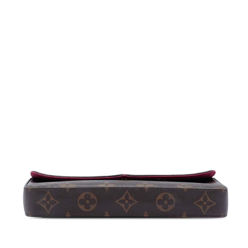 Louis Vuitton Monogram Pochette Felicie Brown Very good condition - Inside View