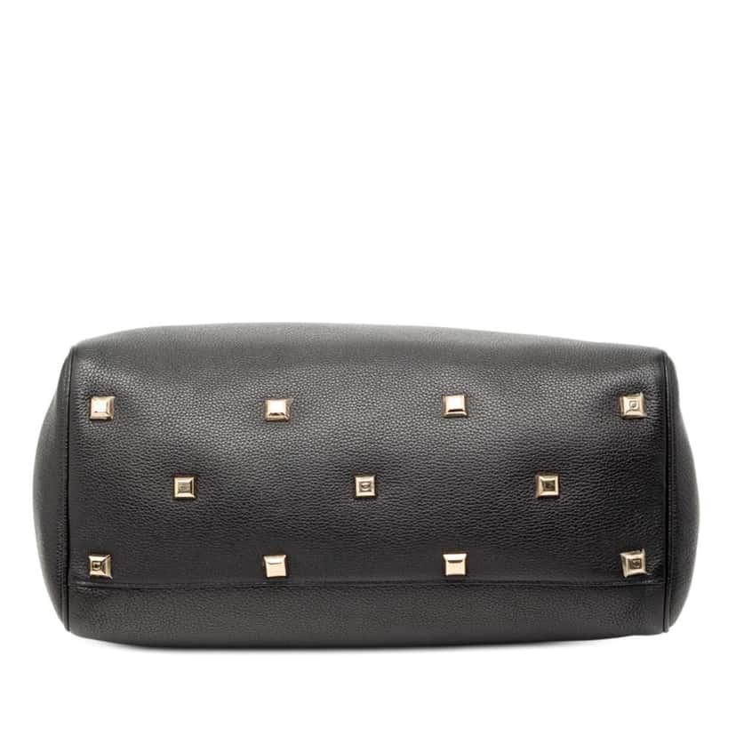 Ferragamo Leather Studio Satchel Black Leather Very good condition - Inside View