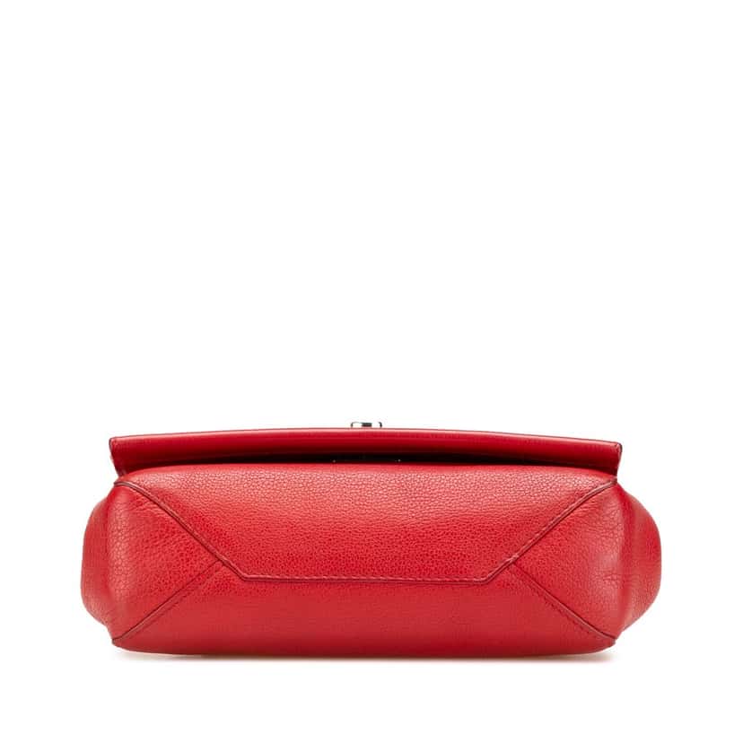 Louis Vuitton Leather Lockme II BB Red Leather Very good condition - Inside View