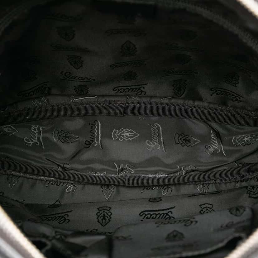 Gucci Guccissima Crossbody Black Leather Very good condition - Model View