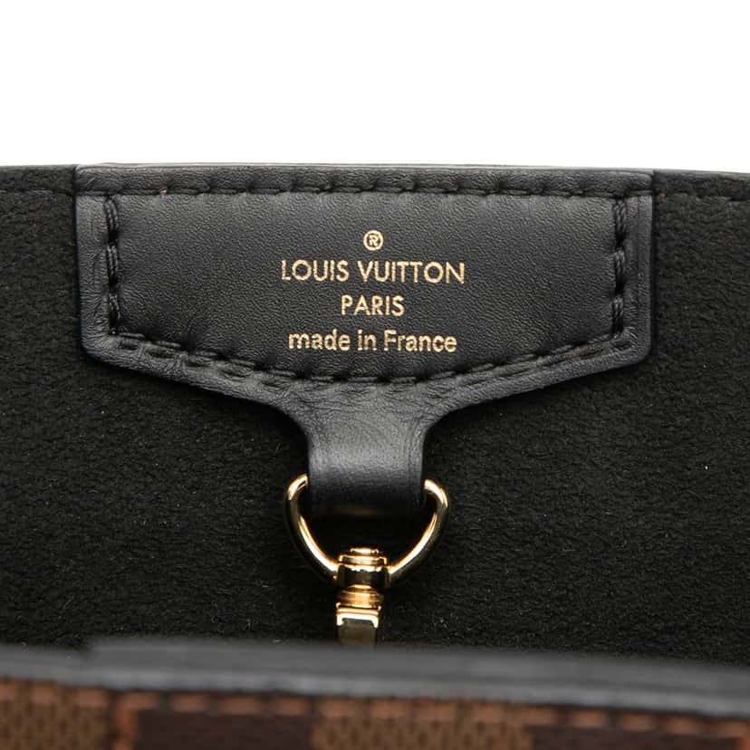 Louis Vuitton Damier Ebene Belmont PM Brown Very good condition - Box View
