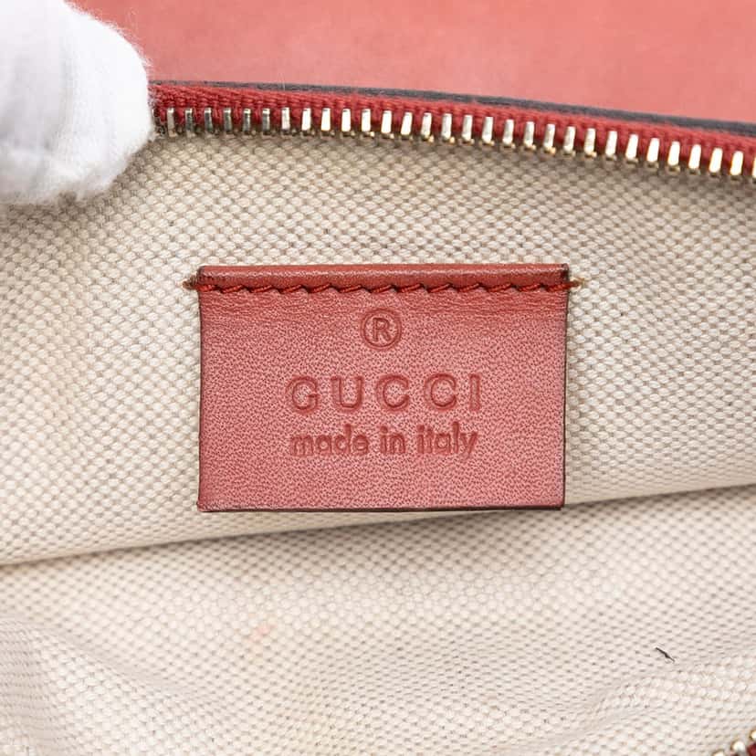 Gucci Medium GG Canvas Craft Tote Beige Very good condition - Box View