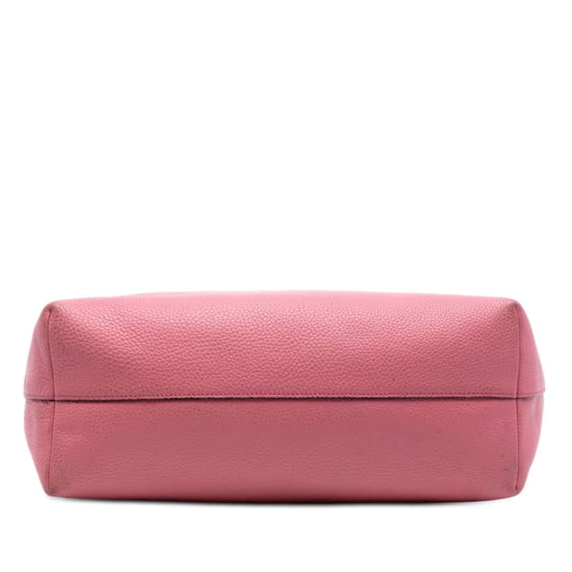 Prada Vitello Daino Open Convertible Tote Pink Leather Very good condition - Inside View