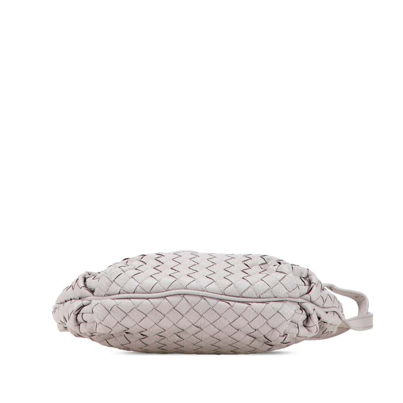 Bottega Veneta Cervo Intrecciato Crossbody Purple Leather Very good condition - Inside View
