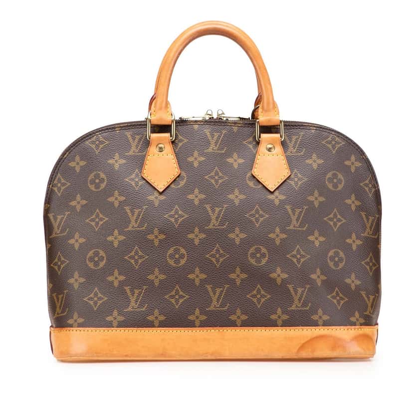 Louis Vuitton Monogram Alma PM Brown Good condition - Front View