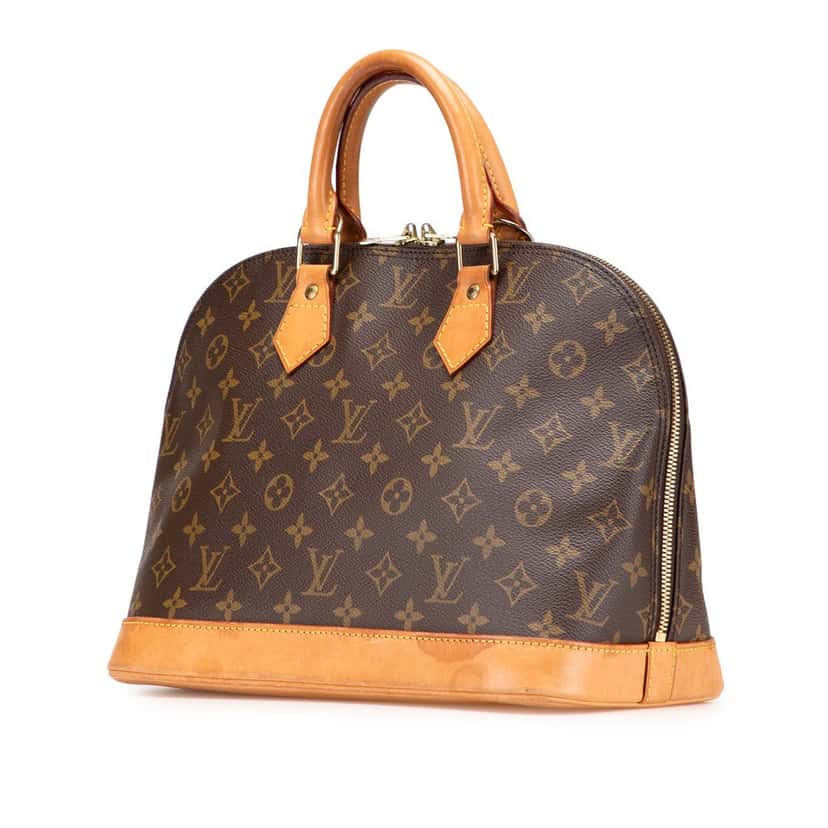 Louis Vuitton Monogram Alma PM Brown Good condition - Back View