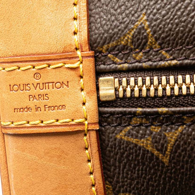 Louis Vuitton Monogram Alma PM Brown Good condition - Box View