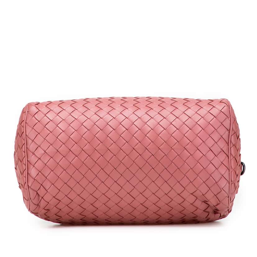 Bottega Veneta Nappa Intrecciato Bosto Pink Leather Very good condition - Inside View