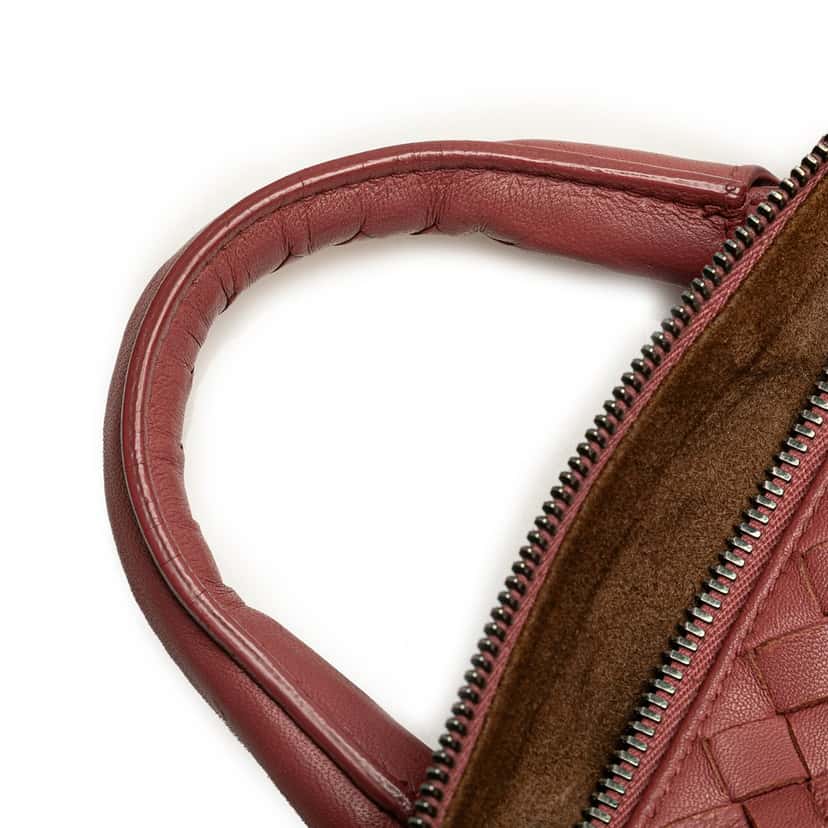 Bottega Veneta Nappa Intrecciato Bosto Pink Leather Very good condition - Model View