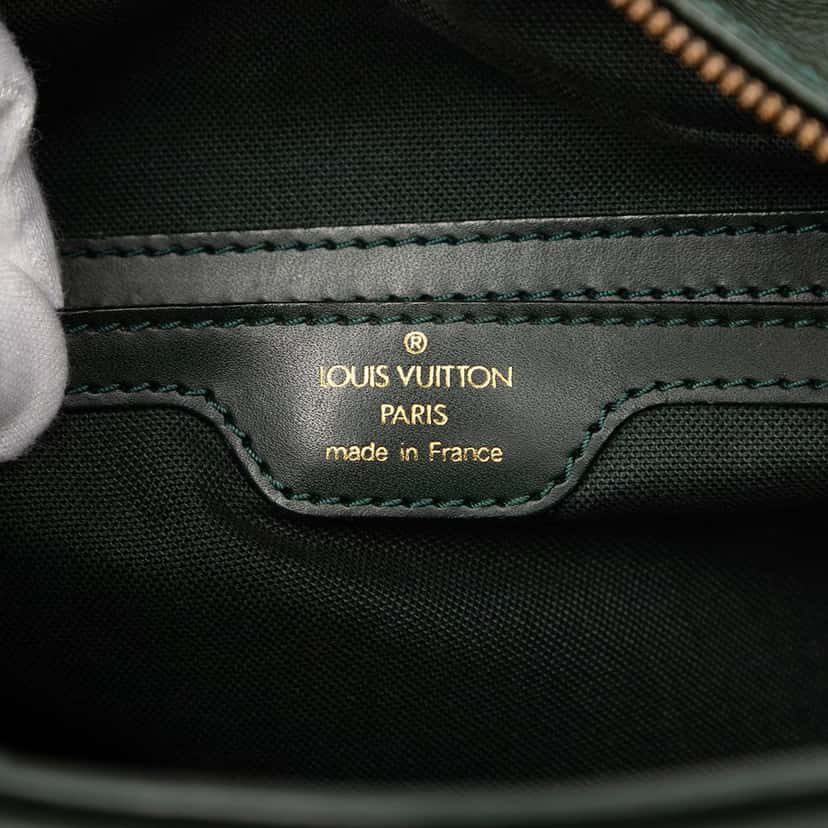 Louis Vuitton Taiga Reporter PM Green Leather Very good condition - Box View