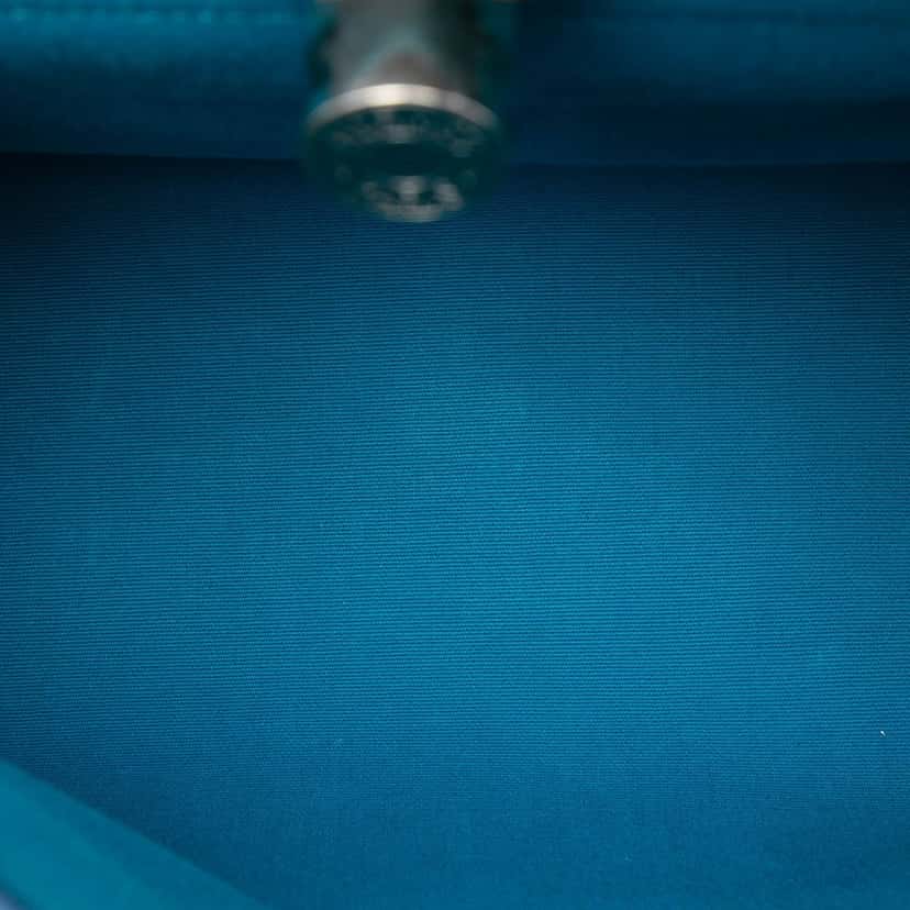 Hermès Toile Herbag Zip 31 Blue Very good condition - Model View