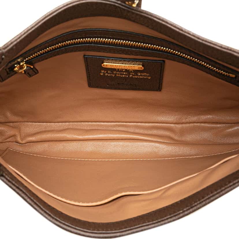 Gucci Small Canvas 100 Centennial Music Jackie 1961 Crossbody Brown Very good condition - Model View
