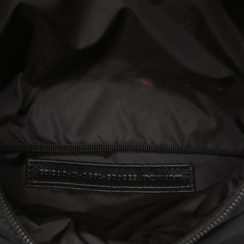 Balenciaga Nylon Logo Wheel Belt Bag Black Very good condition - Model View