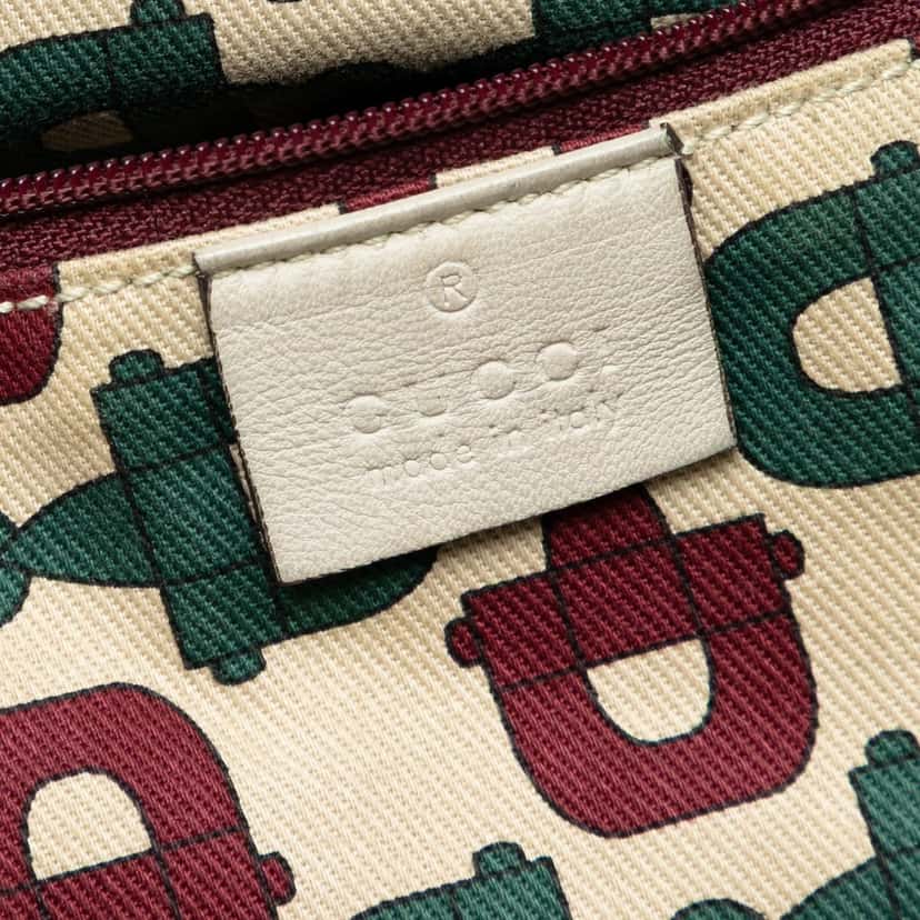 Gucci Large Guccissima Tribeca Tote Beige Leather Very good condition - Box View