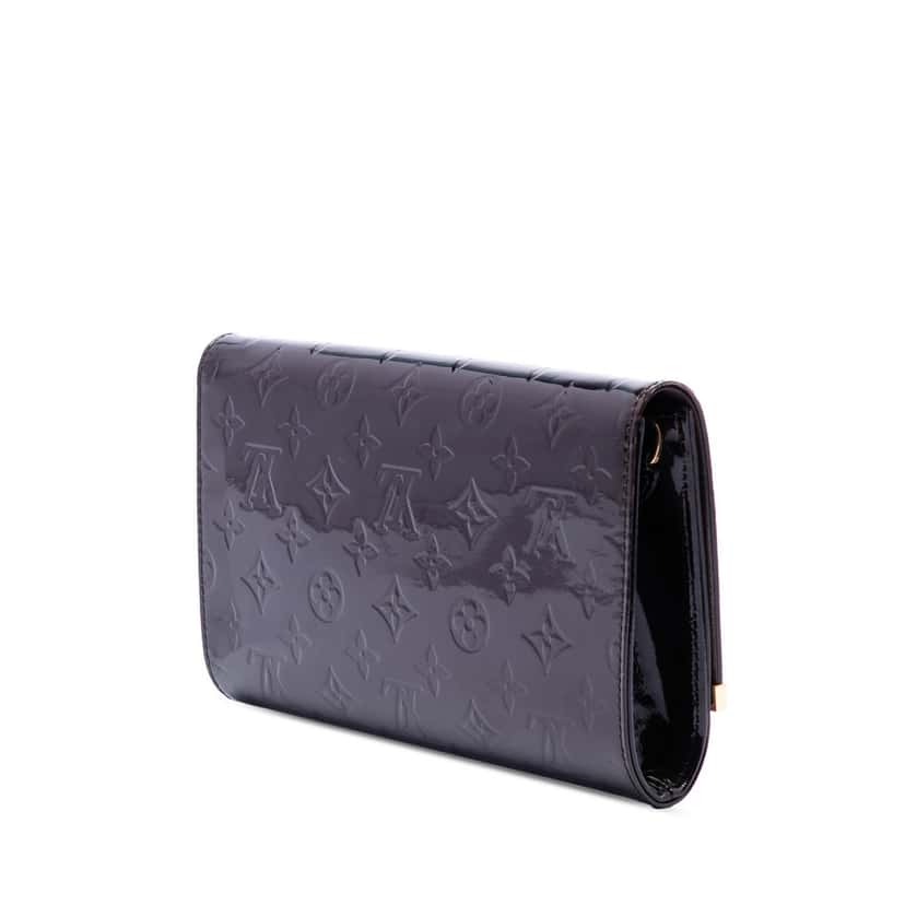 Louis Vuitton Monogram Vernis Ana Purple Leather Very good condition - Back View