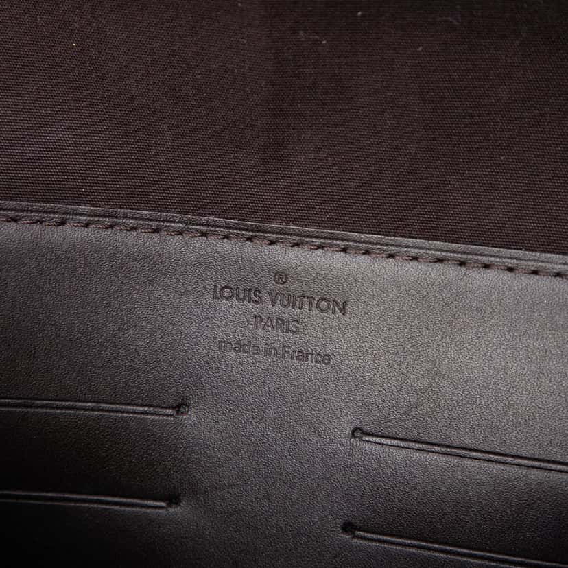 Louis Vuitton Monogram Vernis Ana Purple Leather Very good condition - Box View