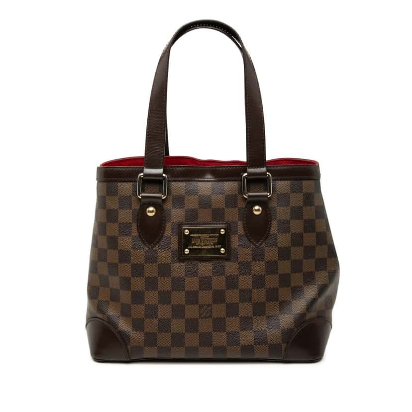Louis Vuitton Damier Ebene Hampstead PM Brown Very good condition - Front View