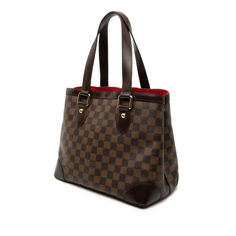 Louis Vuitton Damier Ebene Hampstead PM Brown Very good condition - Back View