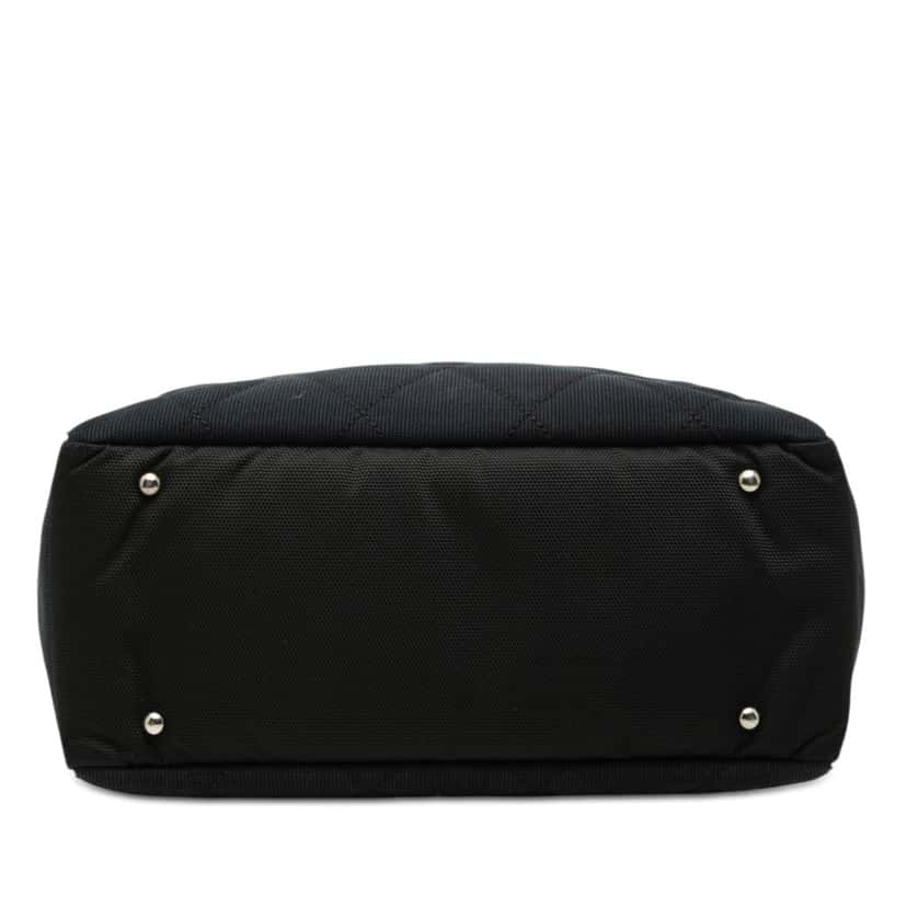 Chanel Large Quilted Canvas Paris Biarritz Tote Blue Very good condition - Inside View