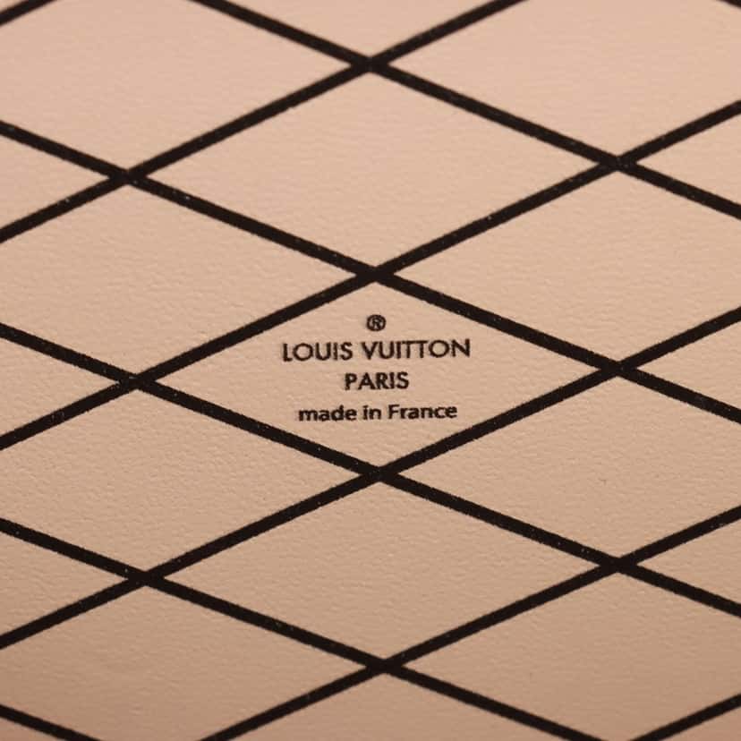 Louis Vuitton Grace Coddington Catogram Petite Malle Black Very good condition - Model View