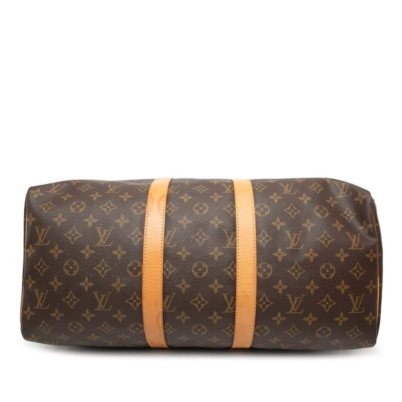 Louis Vuitton Monogram Keepall 45 Brown Good condition - Inside View
