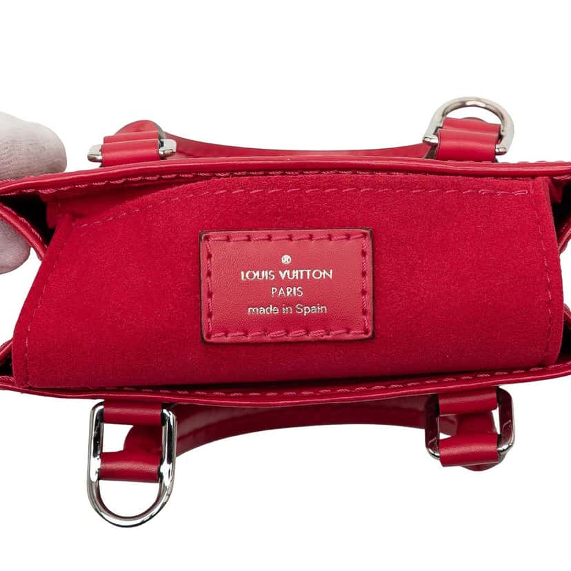 Louis Vuitton Epi Petit Sac Plat Pink Leather Very good condition - Box View
