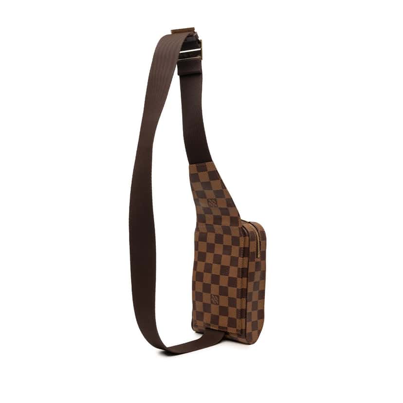 Louis Vuitton Damier Ebene Geronimos Brown Very good condition - Back View