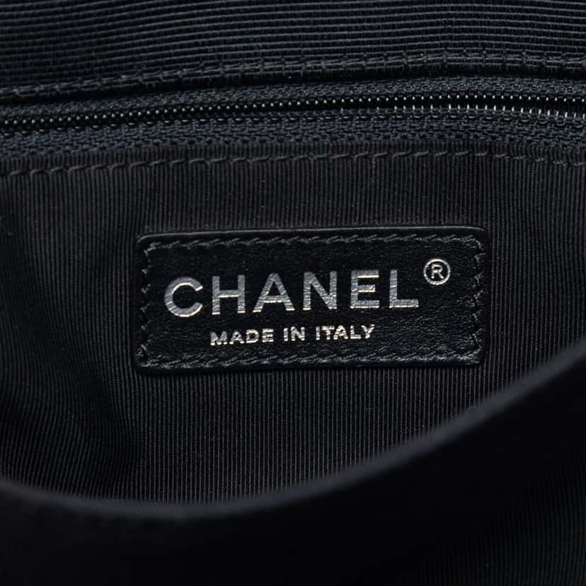 Chanel CC Multicolor Quilted Tweed Accordion Houndstooth Flap Blue Very good condition - Box View