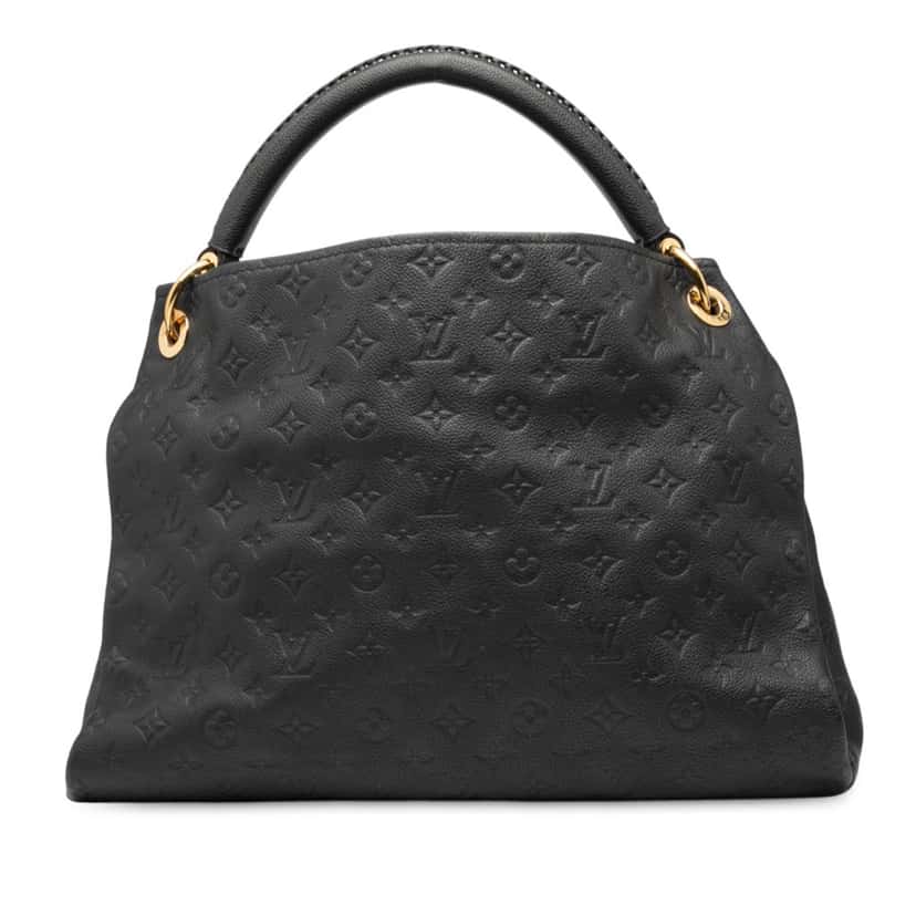Louis Vuitton Monogram Empreinte Artsy MM Blue Leather Very good condition - Front View