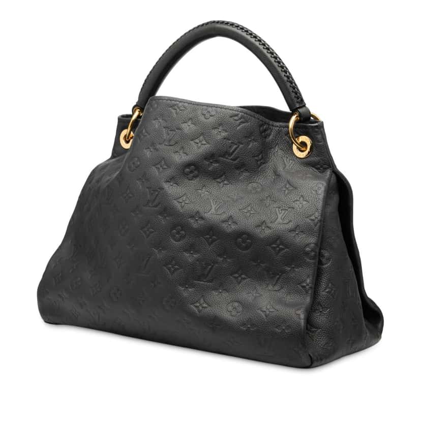Louis Vuitton Monogram Empreinte Artsy MM Blue Leather Very good condition - Back View