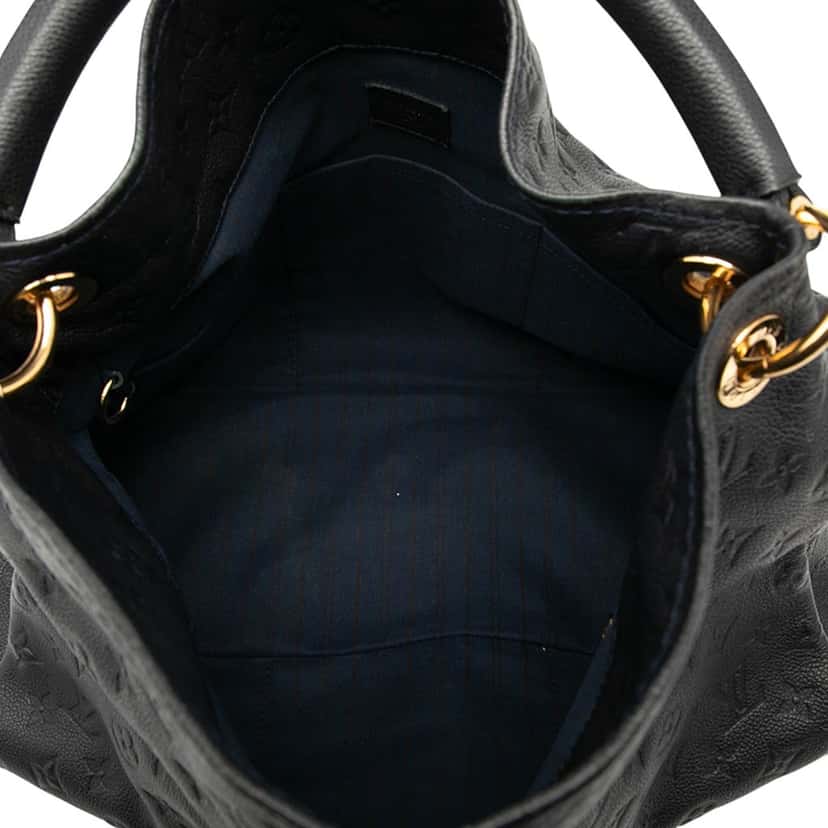 Louis Vuitton Monogram Empreinte Artsy MM Blue Leather Very good condition - Model View