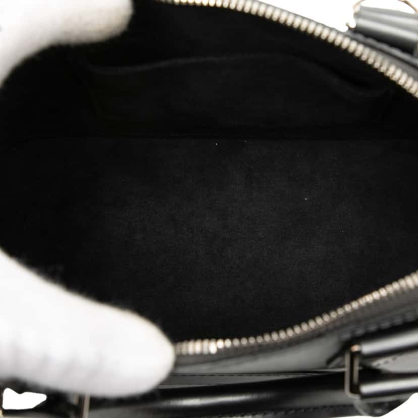 Louis Vuitton Epi Alma BB Black Leather Very good condition - Model View