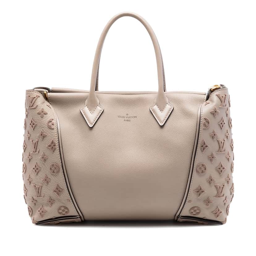 Louis Vuitton Veau Cachemire W Tote PM Brown Leather Very good condition - Front View