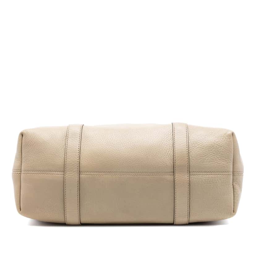 Gucci Pebbled Leather Miss GG Tote Brown Leather Very good condition - Inside View