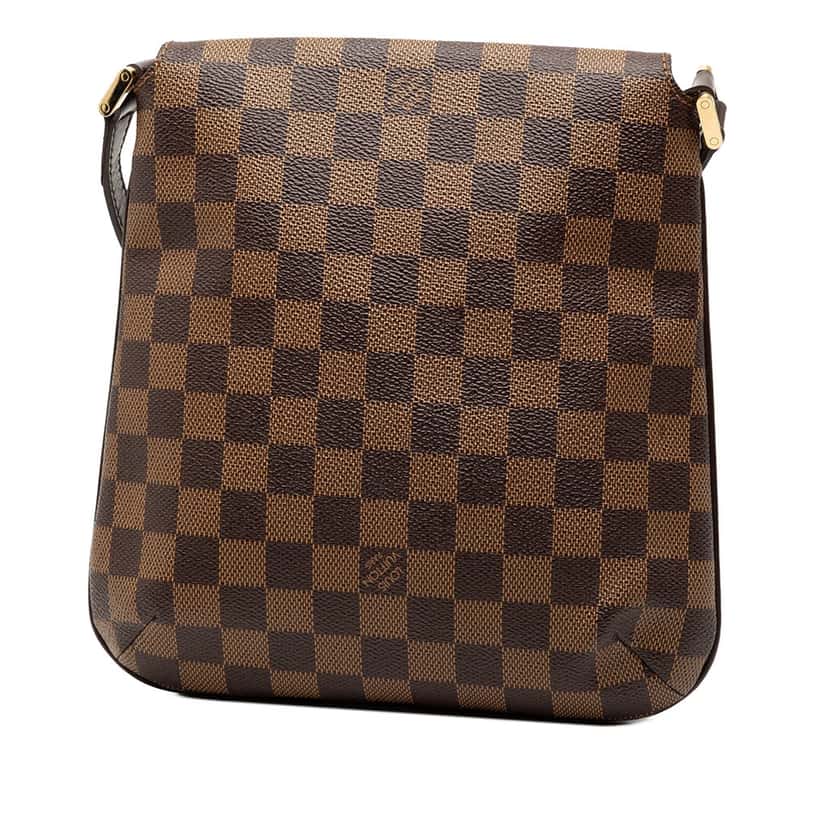 Louis Vuitton Damier Ebene Musette Salsa Long Strap Brown Very good condition - Back View